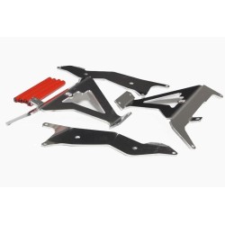 Protection de radiateur  aluminium  honda crf 250 r (me12)