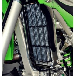 Protection de radiateur  aluminium  kawasaki kx 450 f (kx450h)