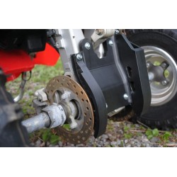 Sabot arrière   honda trx 450 r sportrax electric start 2wd (te32)