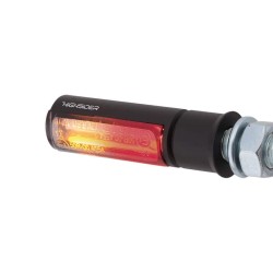 Clignotants led highsider conero black edition 3en1 - feu arrière, feu stop, clignotants