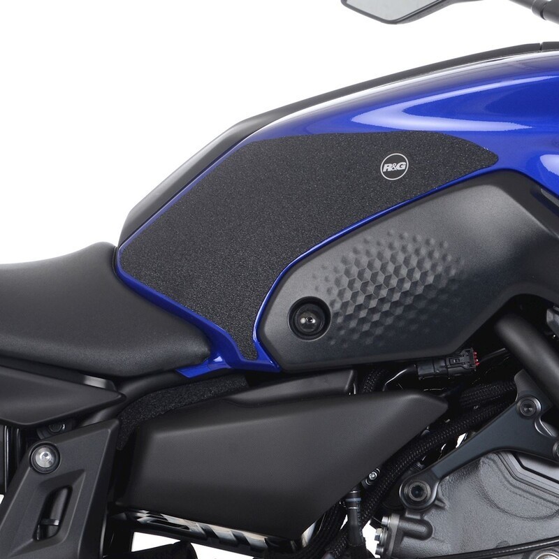 Kit Grip De Réservoir R&G Racing 2 Pièces - Noir Yamaha Mt-07