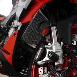 Protection De Radiateur R&G Racing - Noir Aprilia Tuono 660