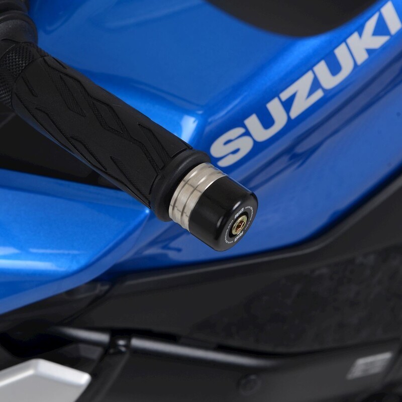 Embouts De Guidon R&G Racing Noir - Suzuki