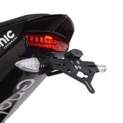 Support De Plaque R&G Racing Noir - Energica Ego/ Ego+/ Ego+Rs