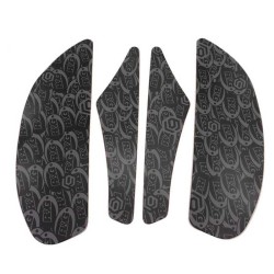 Kit Grip De Réservoir 4 Pièces R&G Racing Race Grip - Noir