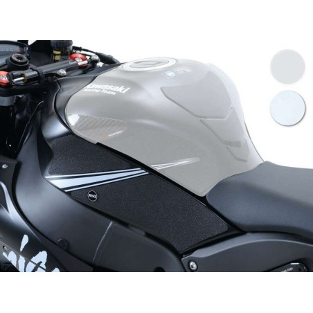 Kit Grip De Réservoir R&G Racing Translucide (4 Pièces) Kawasaki Zx10r