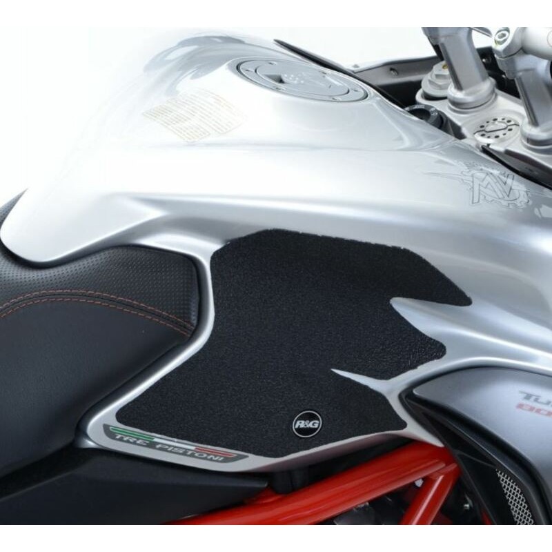 Kit Grip De Réservoir R&G Racing Translucide (2 Pièces) Mv Agusta Turismo Veloce 800