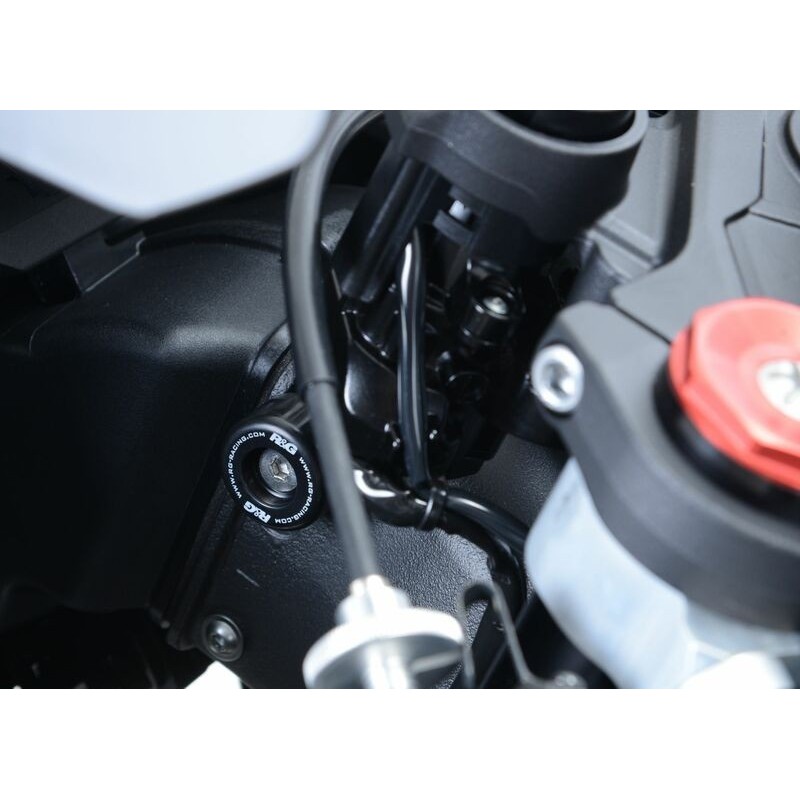 Protections De Butée De Direction R&G Racing Noir Kawasaki Zx-10r