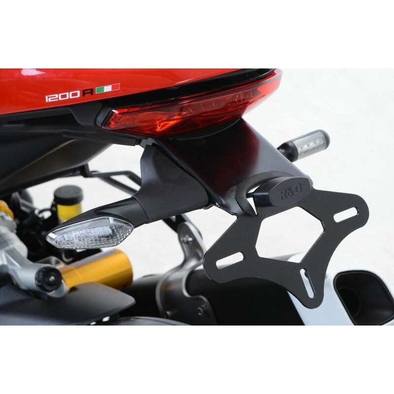 Support De Plaque R&G Racing Noir Ducati Monster 1200r