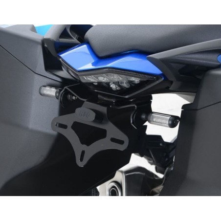 Support De Plaque R&  Noir Kawasaki Z1000sx Tourer