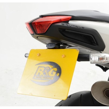 Support De Plaque R&G Racing Noir Mv Agusta Brutale 1090