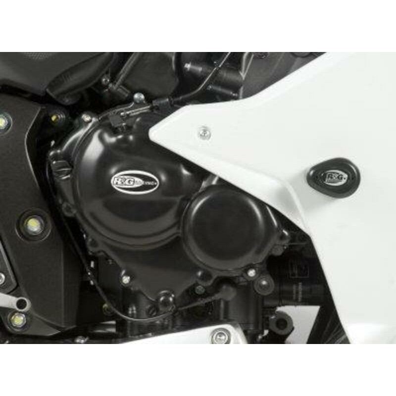 Couvre-Carter Droit (embrayage) R&G Racing Noir Honda Cbr600f