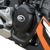 Couvre-Carter Droit R&G Racing Noir Ktm Duke/Rc 125/200