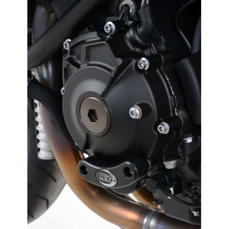 Slider Moteur Gauche R&G Racing Noir Yamaha Mt-10