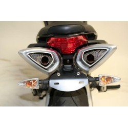 Support De Plaque R&G Racing Noir Aprilia Shiver 750