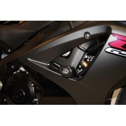 Tampons De Protection R&G Racing Aero Noir Suzuki Gsx-R1000