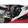 Tampons De Protection Inférieurs R&G Racing Aero Noir Yamaha Yzf-R6