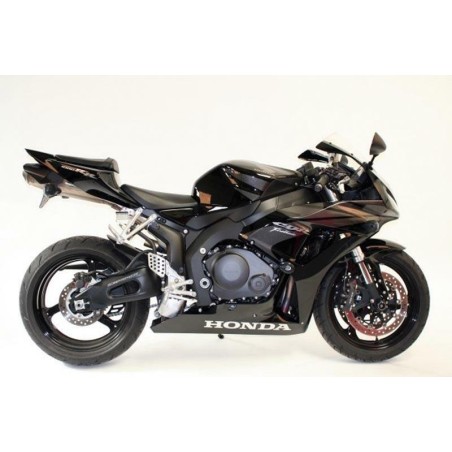 Tampons De Protection R&G Racing Aero Noir Honda Cbr1000rr Fireblade