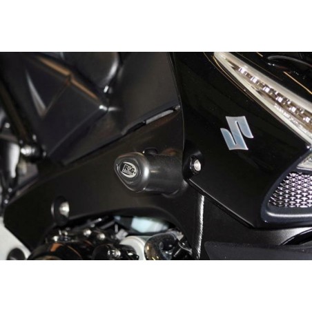 Tampons De Protection R&G Racing Aero Noir Suzuki Gsx1340 B-King