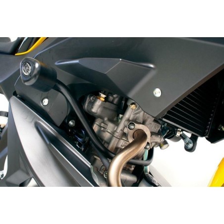 Tampons De Protection R&G Racing Aero Noir Yamaha Yzf125r