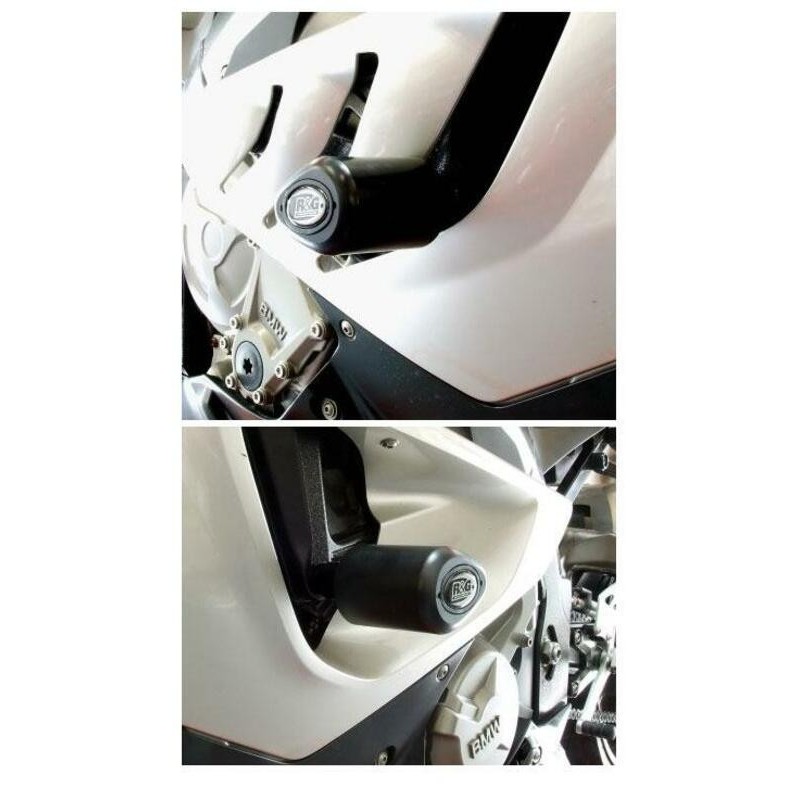 Tampons De Protection R&G Racing Aero Noir Bmw S1000rr