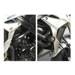 Tampons De Protection R&G Racing Aero Noir Suzuki Gsr 750