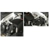 Tampons De Protection R&G Racing Aero Noir Aprilia Tuono V4/R