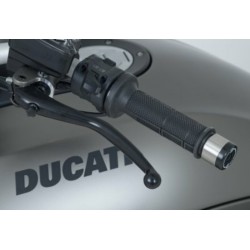 Embouts De Guidon R&G Racing Noirs Ducati Diavel