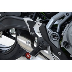 Adhésif Anti-Frottement R&G Racing Platine Talon Noir (2 Pièces) Kawasaki Z650