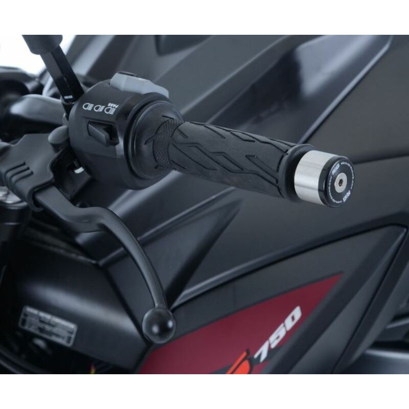 Embouts De Guidon R&G Racing Noir Suzuki Gsx-R1000