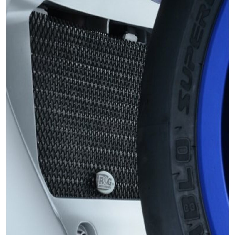 Protection De Radiateur R&G Racing Titane - Yamaha Yzf-R1