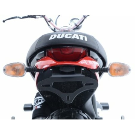 Support De Plaque Noir R&G Racing Ducati Scrambler Icon