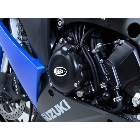 Couvre-Carter Gauche R&G Racing Noir Suzuki Gsx1000s