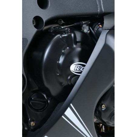 Couvre Carter R&G Racing Race Series Droit (embrayage) Noir Kawasaki Zx10r