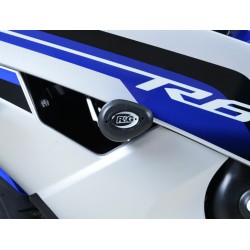 Tampons De Protection R&G Racing Aero Blanc Yamaha Yzf-R6