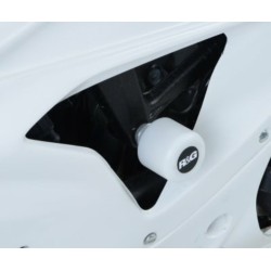 Tampons De Protection R&G Racing Aero Race Blanc Bmw S1000rr