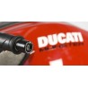 Embouts De Guidon R&G Racing Noir Ducati