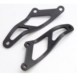 Patte De Fixation De Silencieux R&G Racing Noir Aprilia