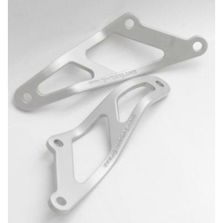 Patte De Fixation De Silencieux R&G Racing Argent Aprilia