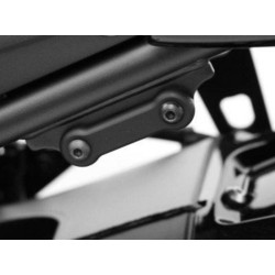 Caches Orifices Repose-Pieds Arrière Gauche R&G Racing Noir Yamaha Fz8