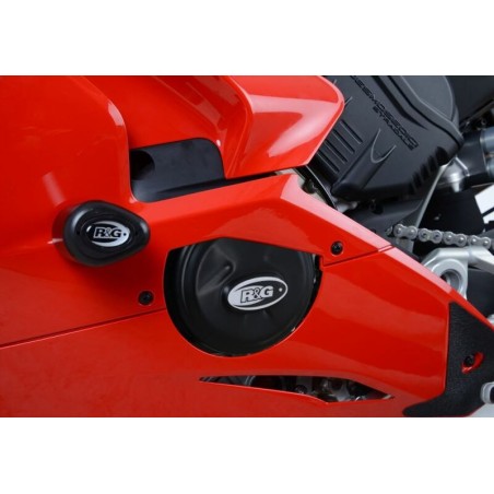 Couvre-Carter D'alternateur R&G Racing Noir Ducati Panigale V4/V4s