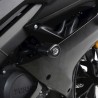 Tampons De Protection R&G Racing Aero Noir Yamaha Yzf-R125