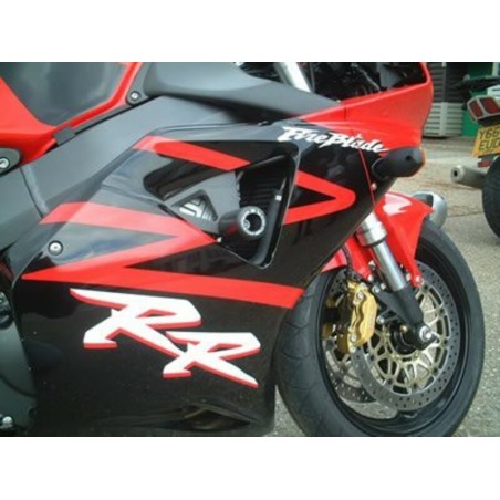 Tampons De Protection R&G Racing Classic Noir Honda Cbr900rr