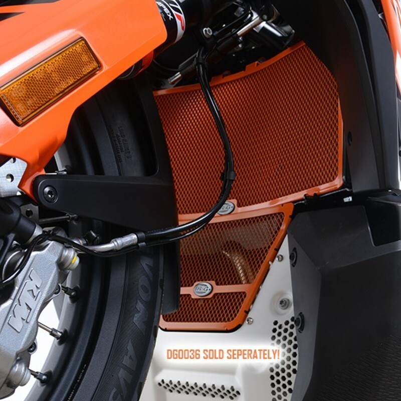 Protection De Radiateur R&G Racing Orange Ktm 790 Adventure