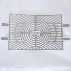 Protection De Radiateur Gravée R&G Racing Inox Indian Ftr 1200