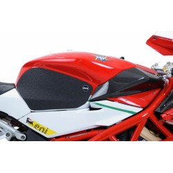 Kit Grip De Réservoir R&G Racing 2 Pièces Noir Mv Agusta F4rr