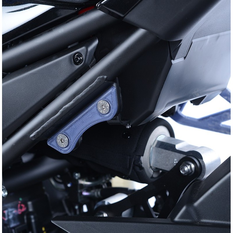 Cache Orifice Reposes-Pieds R&G Racing Noir Kawasaki Z900