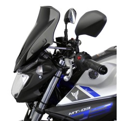 Bulle Mra Yamaha Mt-03 Abs (rh07) Noir