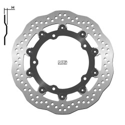 Disque De Frein Kawasaki Ninja 650 Abs (ex650k)