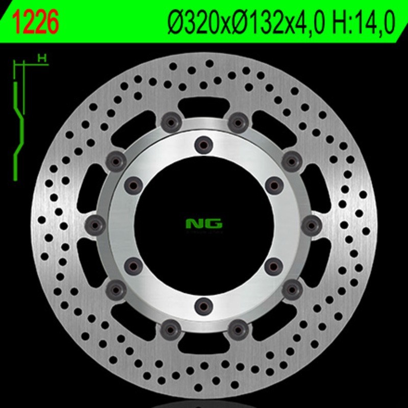 Disque De Frein Yamaha Xt 660 X (dm01)